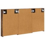 vidaXL Set kabinetov do kúpeľne s poličkou 3 pcs 120 x 10,5 x 60,5 cm – Obrázok 9