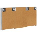 vidaXL Set kabinetov do kúpeľne s poličkou 3 pcs 120 x 10,5 x 60,5 cm – Obrázok 9