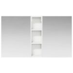 vidaXL Set kabinetov do kúpeľne s poličkou 3 pcs 120 x 14,5 x 70 cm – Obrázok 6