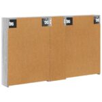 vidaXL Set kabinetov do kúpeľne s poličkou 3 pcs 120 x 14,5 x 70 cm – Obrázok 9
