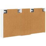 vidaXL Set kabinetov do kúpeľne s poličkou 3 pcs 130 x 14,5 x 70 cm – Obrázok 9