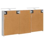 vidaXL Set kabinetov do kúpeľne 3 pcs 140 x 14,5 x 70 cm – Obrázok 9