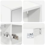 vidaXL Set kabinetov do kúpeľne 3 pcs 106 x 16 x 62,5 cm – Obrázok 10