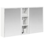 vidaXL Set kabinetov do kúpeľne 3 pcs 106 x 16 x 62,5 cm – Obrázok 3