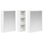 vidaXL Set kabinetov do kúpeľne 3 pcs 106 x 16 x 62,5 cm – Obrázok 5