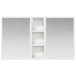 vidaXL Set kabinetov do kúpeľne 3 pcs 106 x 16 x 62,5 cm – Obrázok 6