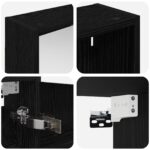 vidaXL Set kabinetov do kúpeľne 3 pcs 106 x 16 x 62,5 cm – Obrázok 10