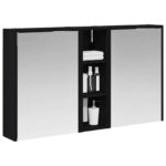 vidaXL Set kabinetov do kúpeľne 3 pcs 106 x 16 x 62,5 cm – Obrázok 3