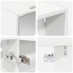 vidaXL Set kabinetov do kúpeľne 3 pcs 106 x 16 x 62,5 cm – Obrázok 10