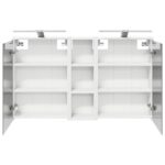 vidaXL Set kabinetov do kúpeľne 3 pcs 106 x 16 x 62,5 cm – Obrázok 7