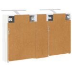 vidaXL Set kabinetov do kúpeľne 3 pcs 106 x 16 x 62,5 cm – Obrázok 9