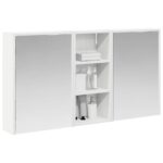 vidaXL Set kabinetov do kúpeľne 3 pcs 116 x 16 x 62,5 cm – Obrázok 3