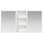 vidaXL Set kabinetov do kúpeľne 3 pcs 116 x 16 x 62,5 cm – Obrázok 6