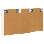 vidaXL Set kabinetov do kúpeľne 3 pcs 116 x 16 x 62,5 cm – Obrázok 9
