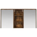 vidaXL Set kabinetov do kúpeľne 3 pcs 116 x 16 x 62,5 cm – Obrázok 6