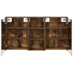 vidaXL Set kabinetov do kúpeľne 3 pcs 116 x 16 x 62,5 cm – Obrázok 7