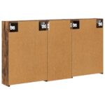vidaXL Set kabinetov do kúpeľne 3 pcs 116 x 16 x 62,5 cm – Obrázok 9