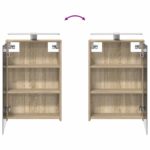 vidaXL Set kabinetov do kúpeľne 3 pcs 116 x 16 x 62,5 cm – Obrázok 12