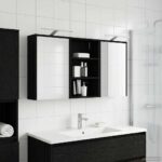 vidaXL Set kabinetov do kúpeľne s poličkou 3 pcs 126 x 16 x 62.5 cm