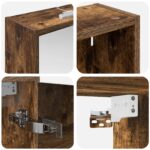 vidaXL Set kabinetov do kúpeľne s poličkou 3 pcs 126 x 16 x 62.5 cm – Obrázok 10