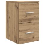 vidaXL Sada kúpeľňového nábytku 4 pcs Dub artisan – Obrázok 4