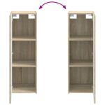 vidaXL Sada kúpeľňového nábytku 6 pcs Dub sonoma – Obrázok 12