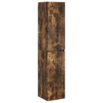 vidaXL Sada kúpeľňového nábytku 6 pcs Dymový dub – Obrázok 5