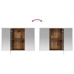 vidaXL Sada kúpeľňového nábytku 6 pcs Staré drevo – Obrázok 13
