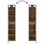 vidaXL Sada kúpeľňového nábytku 5 pcs Dymový dub – Obrázok 11
