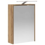vidaXL Sada kúpeľňového nábytku 5 pcs Dub artisan – Obrázok 3