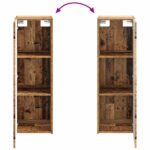 vidaXL Sada kúpeľňového nábytku 4 pcs Staré drevo – Obrázok 8
