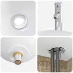 vidaXL Sada kúpeľňového nábytku 4 pcs Dub sonoma – Obrázok 5