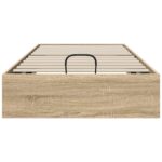 vidaXL Otomanový posteľný rám Sonoma dub 203 x 80,5 x 25 cm – Obrázok 5