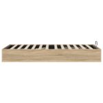 vidaXL Otomanový posteľný rám Sonoma dub 203 x 80,5 x 25 cm – Obrázok 6
