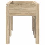 vidaXL Poschodová posteľ pre deti s úložiskom Sonoma dub 75 x 190 cm – Obrázok 6