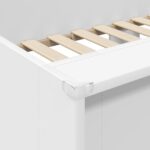 vidaXL Poschodová posteľ pre deti Biela 90 x 190 cm Kompozitné drevo – Obrázok 8