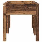 vidaXL Poschodová posteľ pre deti s úložiskom Staré drevo 90 x 200 cm – Obrázok 6