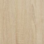 vidaXL Rám postele Sonoma dub a striebro 75 x 190 cm Kompozitné drevo – Obrázok 13