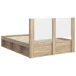 vidaXL Posteľový rám s úložným priestorom a čelom 3 pcs – Obrázok 7