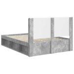 vidaXL Posteľový rám s úložným priestorom a čelom 3 pcs – Obrázok 7