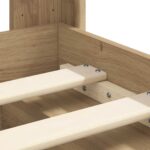 vidaXL Posteľový rám s úložným priestorom a čelom 3 pcs – Obrázok 9