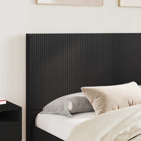 vidaXL Posteľový rám s úložným priestorom a čelom Čierna 120 x 190 cm – Obrázok 3