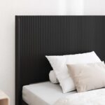 vidaXL Posteľový rám s úložným priestorom a čelom Čierna 90 x 190 cm – Obrázok 3