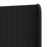 vidaXL Posteľový rám s úložným priestorom a čelom Čierna 90 x 190 cm – Obrázok 8