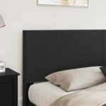 vidaXL Posteľový rám s úložným priestorom a čelom Čierna 200 x 200 cm – Obrázok 3