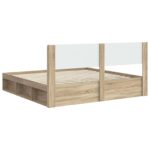 vidaXL Posteľový rám s úložným priestorom a čelom 3 pcs – Obrázok 7