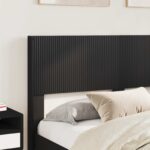 vidaXL Posteľový rám s úložným priestorom a čelom Čierna 160 x 200 cm – Obrázok 3
