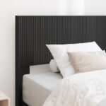 vidaXL Posteľový rám s úložným priestorom a čelom Čierna 90 x 190 cm – Obrázok 3