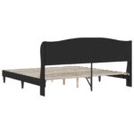 vidaXL Rám postele s čelnou doskou Čierna 180 x 200 cm Umelá koža – Obrázok 6