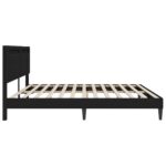 vidaXL Rám postele Čierna 180 x 200 cm Umelá koža – Obrázok 7